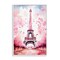 Stupell Industries Blush Watercolor Eiffel Tower Framed Giclee, design by Creative Studio